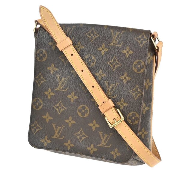 LOUIS VUITTON Musette Salsa Short Shoulder Bag Monogram BN Spain M51258 16FC086 - Picture 1 of 16